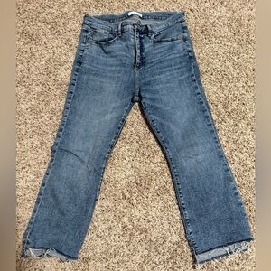 LOFT Mid-Wash Cropped Women's Jeans